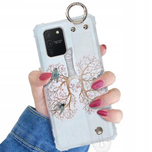 Etui Shock Z Paskiem Do Samsung A91 Boho Top Wzory
