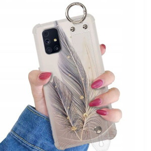 ETUI SHOCK z PASKIEM do SAMSUNG M31s BOHO Wzory