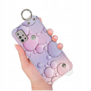 Etui Shock+pasek Do Motorola G10 Eleganckie Wzory