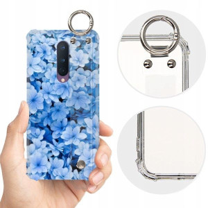 ETUI SHOCK+PASEK do ONEPLUS 8 Kwiaty Damskie Wzory