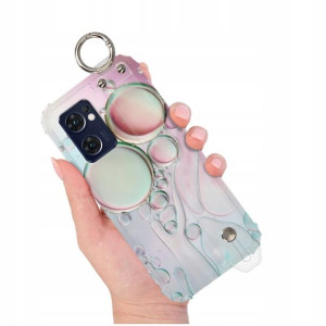 Etui Shock+pasek Do Oppo Reno 7 5g Eleganckie Wzo