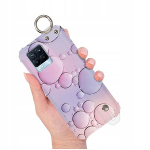 Etui Shock+pasek Do Realme 8 Eleganckie Mix Wzory