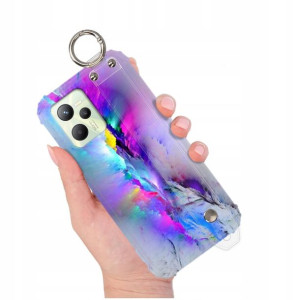 Etui Shock+pasek Do Realme C35 Eleganckie Wzory