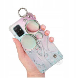 Etui Shock+pasek Do Samsung A71 Eleganckie Wzory