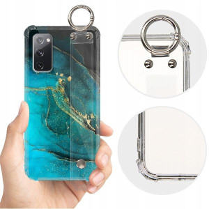 ETUI SHOCK+PASEK do SAMSUNG S20FE 5G Marble Wzory