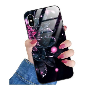 Etui Szklane Do Iphone Xs Eleganckie Różne Wzory