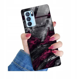 Etui Szklane Do Oppo Reno 6 Eleganckie Mix Wzory