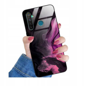 Etui Szklane Do Realme 5 Eleganckie Różne Wzory