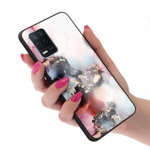 Etui Szklane do REALME 8 5G Top Case Marble Wzory