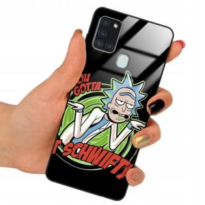 Etui Szklane do SAMSUNG A21S Case Top Modne Wzory