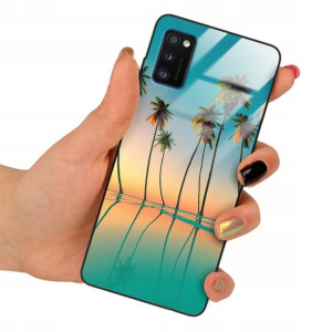 Etui SZKLANE do SAMSUNG A41 Obudowa Case WZORY