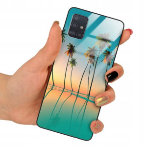 Etui SZKLANE do SAMSUNG A51 Obudowa Case WZORY