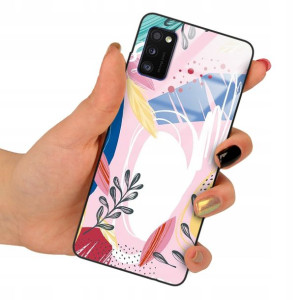 Etui SZKLANE do SAMSUNG GALAXY A41 Obudowa WZORY