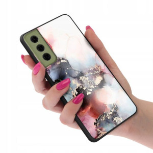 Etui Szklane do SAMSUNG S21FE Case Marble Wzory