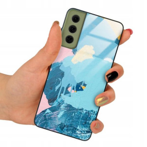 Etui Szklane do SAMSUNG S21FE Obudowa Modne Wzory