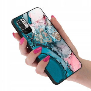 Etui Szklane do XIAOMI REDMI NOTE 10 5G Case Wzory
