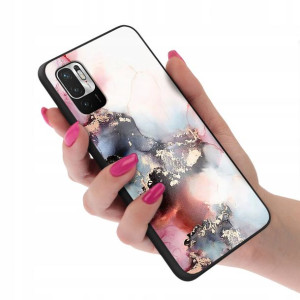 Etui Szklane do XIAOMI REDMI NOTE 10S Marble Wzory