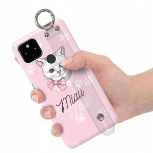 Etui z Paskiem do GOOGLE PIXEL 4A 5G Piękne Wzory