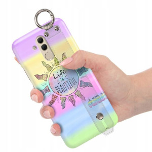 Etui z Paskiem do HUAWEI MATE 20 LITE Piękne Wzory