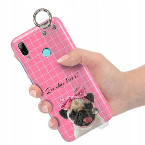 Etui z Paskiem do HUAWEI P SMART 2019 Piękne Wzory