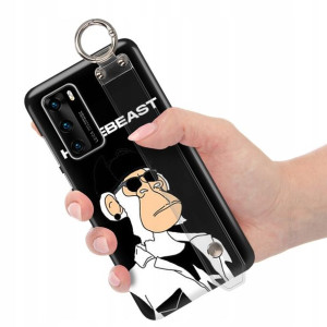 Etui z Paskiem do HUAWEI P40 Bearbrick Misie Wzory