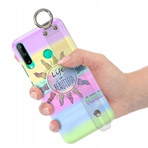 Etui z Paskiem do HUAWEI P40 LITE E Piękne Wzory