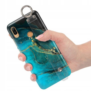 Etui z Paskiem do HUAWEI Y6 PRIME 2019 Modne Wzory