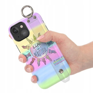 Etui z Paskiem do IPHONE 13 MINI Piękne Top Wzory