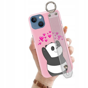 ETUI z PASKIEM do iPHONE 14 Love Romantyczne Wzory