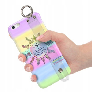Etui z Paskiem do iPHONE 6 PLUS Piękne Modne Wzory