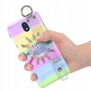 Etui z Paskiem do LG K30 2019 Piękne Modne Wzory