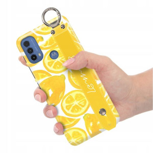 Etui z Paskiem do MOTOROLA E40 Case Modne Wzory