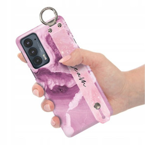 Etui z Paskiem do MOTOROLA EDGE 20 5G Modne Wzory