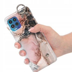 Etui z Paskiem do MOTOROLA EDGE S Case Modne Wzory