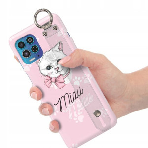 Etui z Paskiem do MOTOROLA G100 Piękne Modne Wzory
