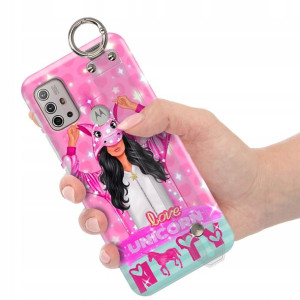 Etui z Paskiem do MOTOROLA G30 Piękne Modne Wzory