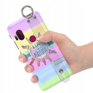 Etui z Paskiem do MOTOROLA ONE HYPER Piękne Wzory
