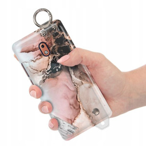 Etui z Paskiem do NOKIA 2.1 Marmurki Modne Wzory