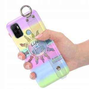 Etui z Paskiem do OPPO A53S Piękne Modne Wzory