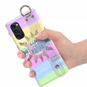 Etui z Paskiem do OPPO RENO 4 PRO Piękne Top Wzory