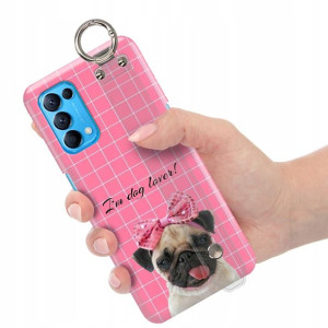 Etui z Paskiem do OPPO RENO 5K Piękne Modne Wzory