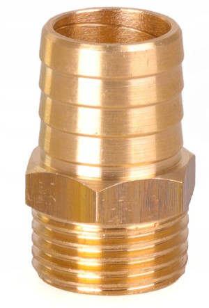 Końcówka Węża 1'' X Fi - 30 Mm Mosiężna Mosiądz Gz