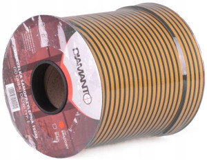 Uszczelka Okienna Okien Drzwi 15x8 Mm Czarna E 50m