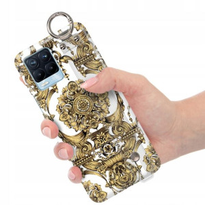 Etui z Paskiem do REALME 8 PRO Case Kobiece Wzory