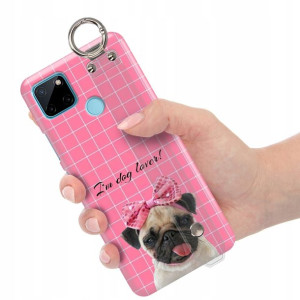 Etui z Paskiem do REALME C25Y Piękne Modne Wzory