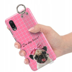 Etui z Paskiem do SAMSUNG A02 Piękne Modne Wzory