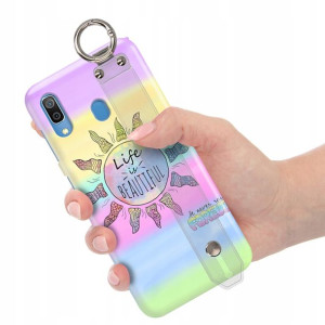 Etui z Paskiem do SAMSUNG A30 Piękne Modne Wzory