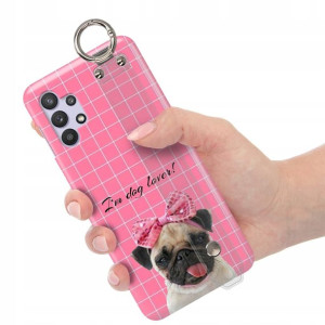 Etui z Paskiem do SAMSUNG A32 Piękne Modne Wzory