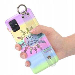 Etui z Paskiem do SAMSUNG A51 Piękne Modne Wzory