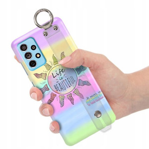 Etui z Paskiem do SAMSUNG A73 5G Piękne Top Wzory